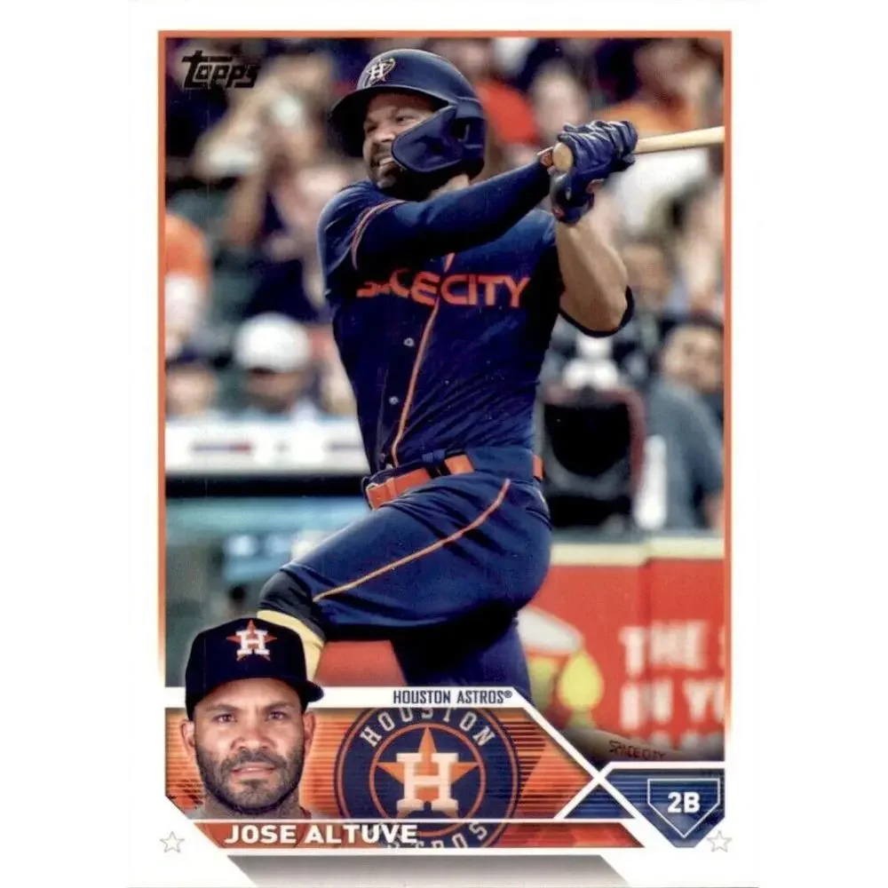 2023 Topps Jose Altuve #222 Houston Astros